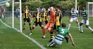 Corinthian v hebburn town fa vase