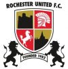 Rochester united 100 badge