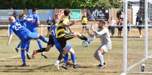Alan Coomes: SCEFL Photos - Larkfield & New Hythe v Faversham Strike Force