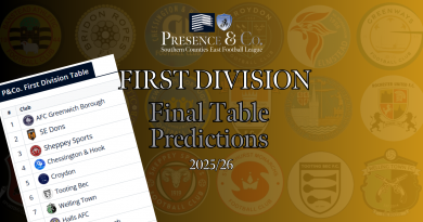 First Divison Final Table Predictions 25/26
