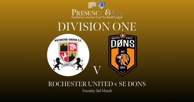 Rochester United v SE Dons