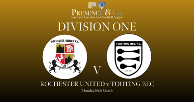 Rochester United v Tooting Bec